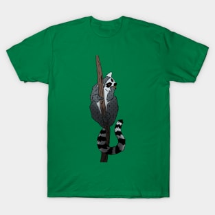 Pop art ring tailed lemur T-Shirt